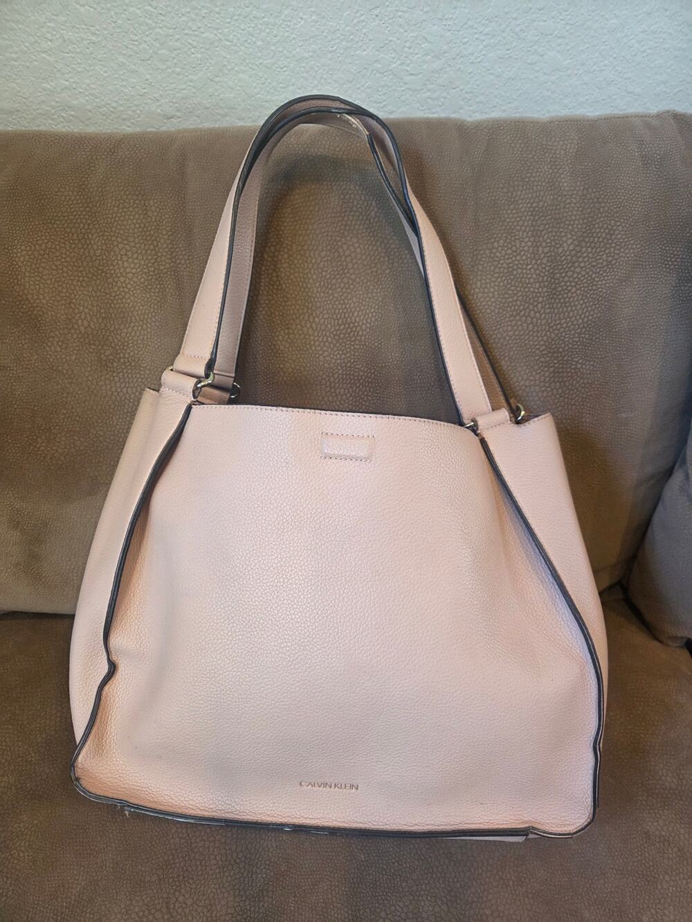 Calvin Klein Tote Bag- Salmon Color / Pink